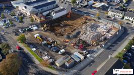 Construction work in progress, LIDL, Limavady, Northern Ireland